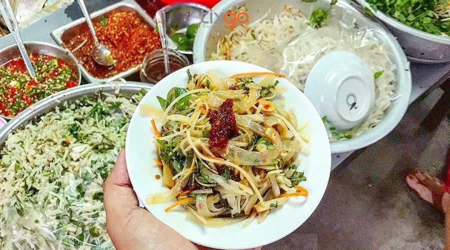 Mít trộn là một món ăn vặt nhẹ nhàng buổi chiều