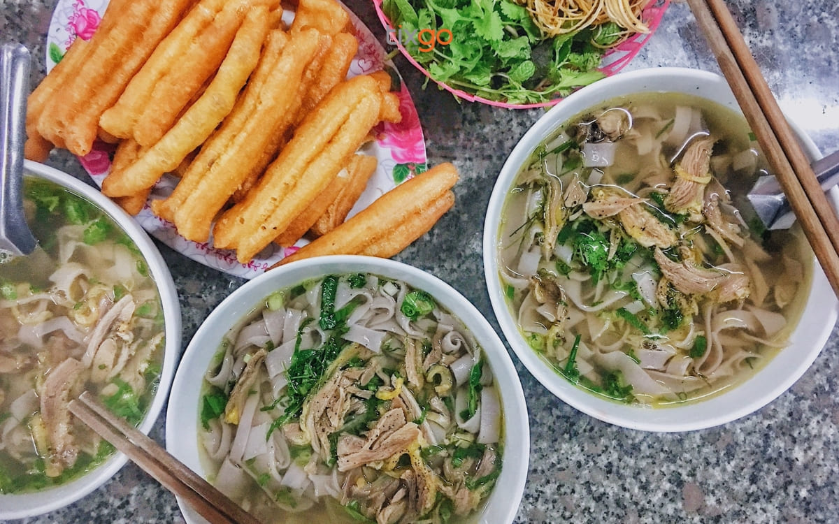Phở Bắc Hà có vị ngọt thanh tự nhiên 