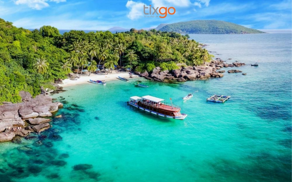 Tour 3 đảo và Cáp Treo Hòn Thơm Phú Quốc
