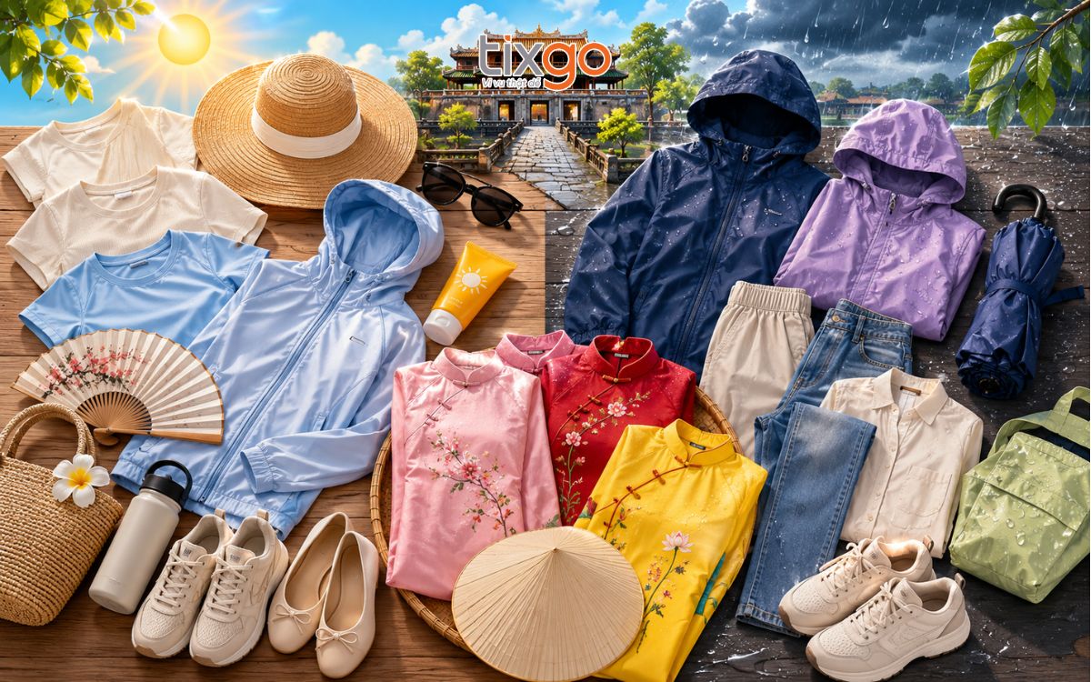 đi huế tháng nào đẹp nhất Lưu ý các trang phục khi đi du lịch Huế theo từng tháng