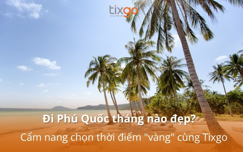Đi Phú Quốc tháng nào đẹp? Cẩm nang chọn thời điểm "vàng" cùng Tixgo Đi Phú Quốc tháng nào đẹp? Cẩm nang chọn thời điểm "vàng" cùng Tixgo