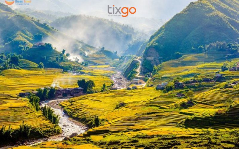 Vẻ đẹp xanh mướt đầy sức sống của Sapa vào mùa thu Vẻ đẹp xanh mướt đầy sức sống của Sapa vào mùa thu