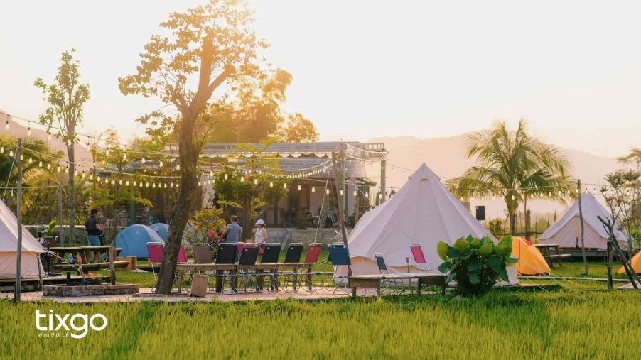 Glamping tại Hòa Bắc là một trải nghiệm nên thử khi đến Đà Nẵng