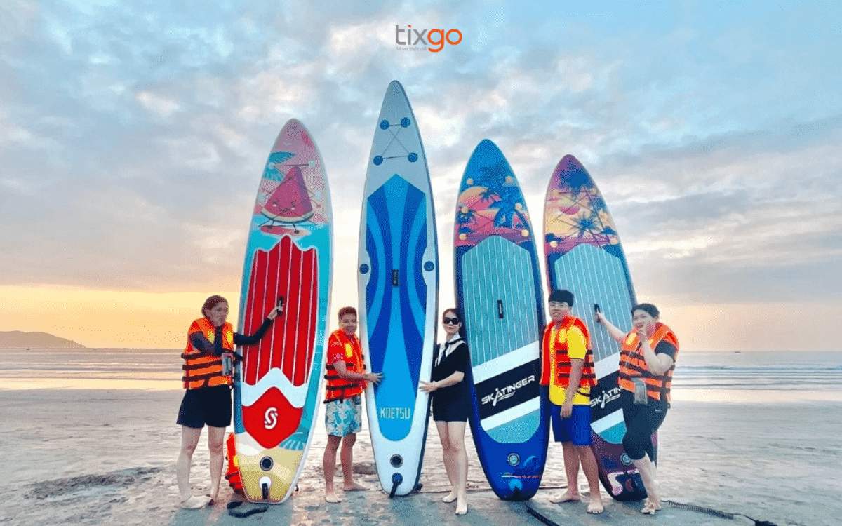Du lịch Đà Nẵng tháng 8 với hoạt động chèo sup