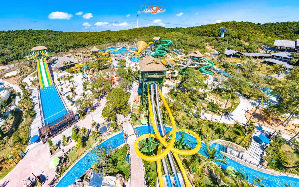 Công viên nước Aquatopia có quy mô lớn bậc nhất Đông Nam Á