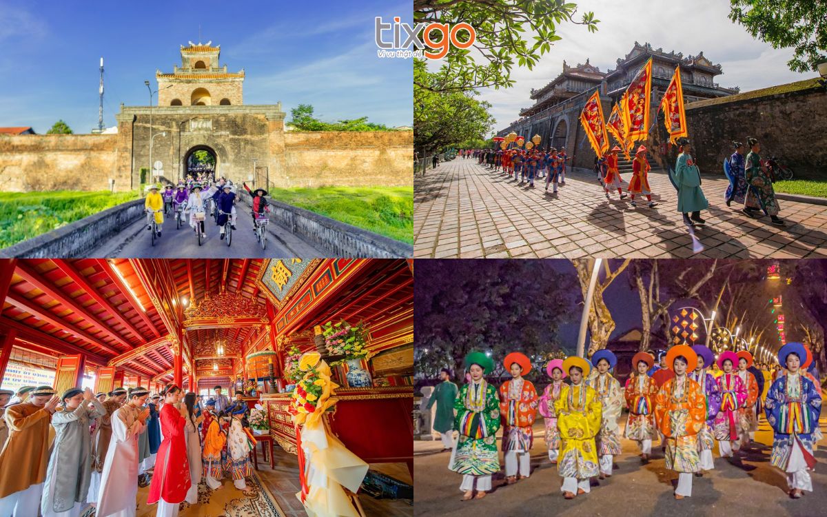 du lịch huế tháng 7 Lễ Tri ân Võ vương Nguyễn Phúc Khoát và quảng diễn Áo dài