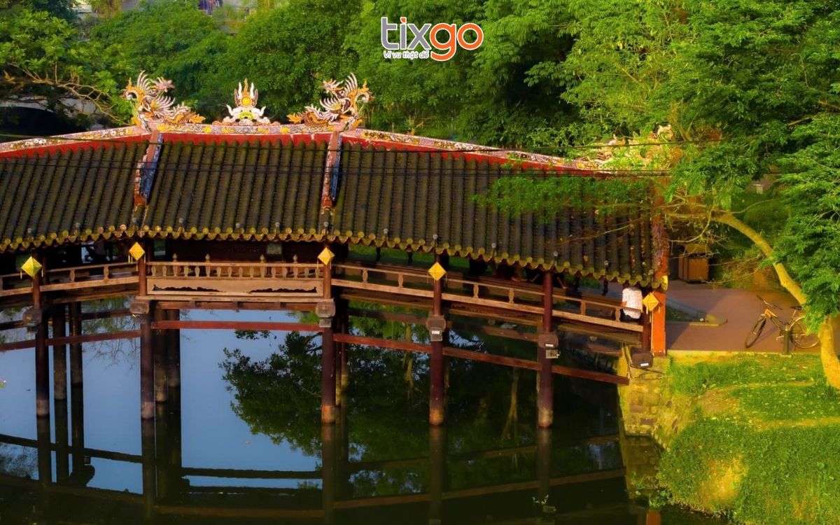 du lịch huế tháng 8 Cầu ngói Thanh Toàn