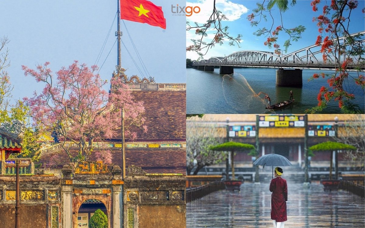 Sắc Huế qua các tháng trong năm