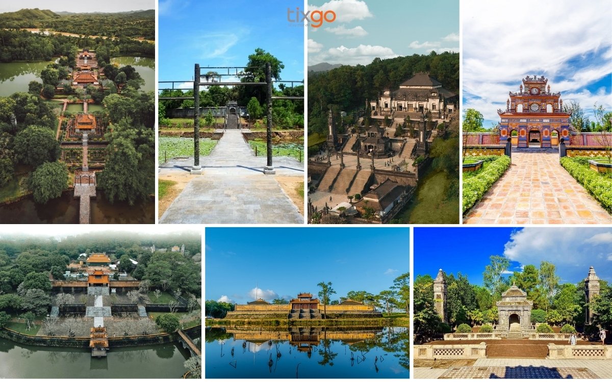 Hệ thống 7 lăng tẩm của các vị vua triều Nguyễn ở Huế