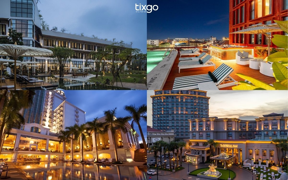 Những điểm lưu trú cao cấp ở Huế