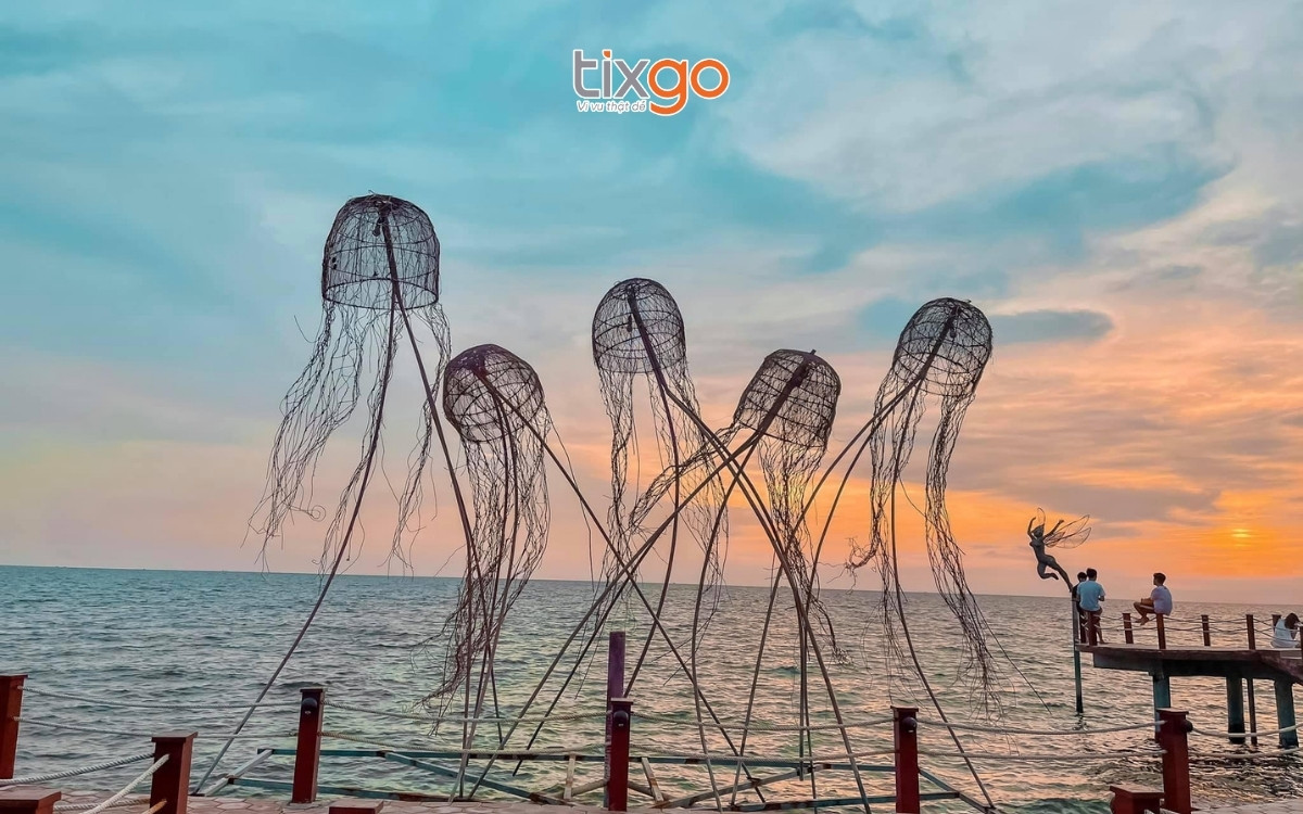 du lịch Phú Quốc tháng 1 Check-in tại Sunset Sanato khi du lịch Phú Quốc tháng 1