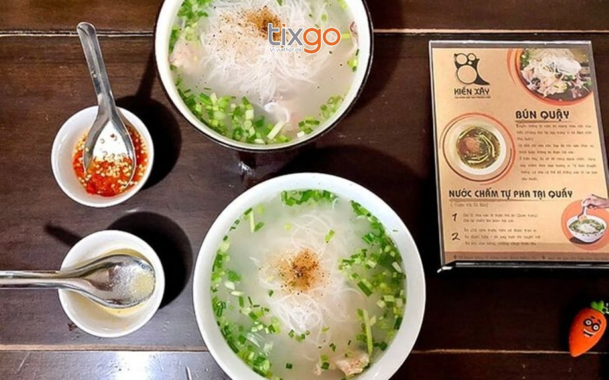 du lịch Phú Quốc tháng 1 Bún Quậy Kiến Xây là đặc sản Phú Quốc tháng 1 nên thử