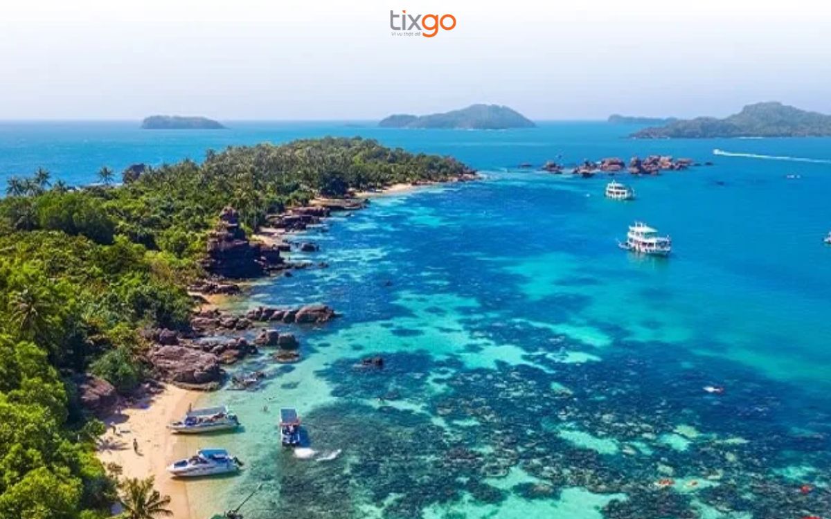 Điều kiện thời tiết lý tưởng Phú Quốc tháng 12