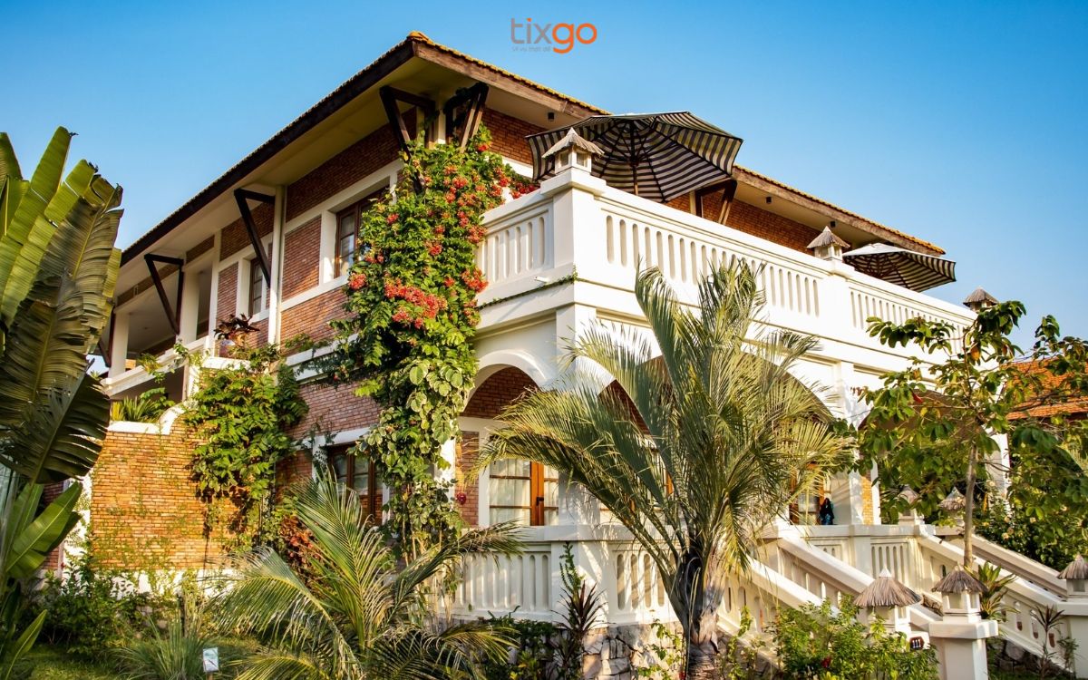 Cassia Cottage đặc trưng bởi phong cách nghỉ dưỡng giản dị và yên tĩnh