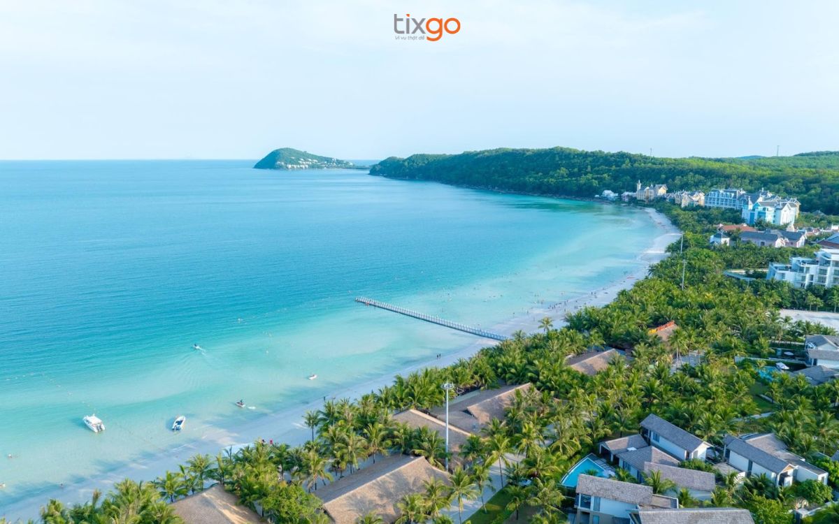 Phú Quốc tháng 12: Tiết trời trong, biển xanh dịu mát