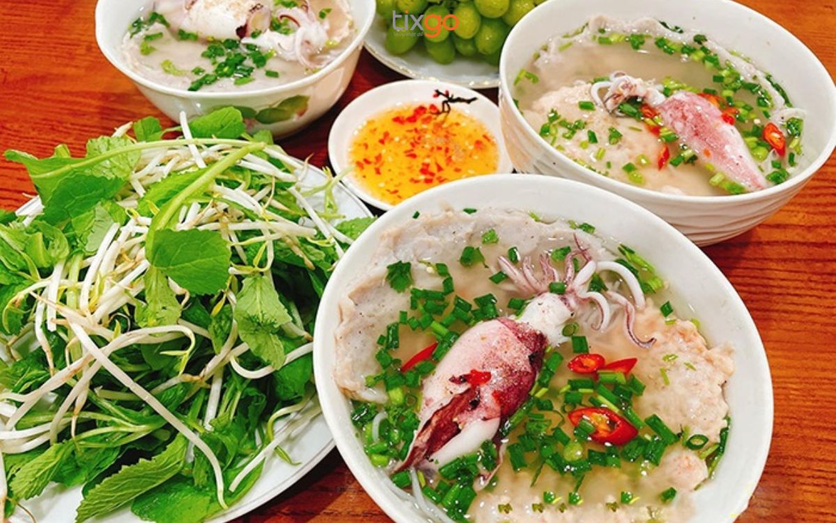 Bún quậy món ăn độc lạ tại Phú Quốc