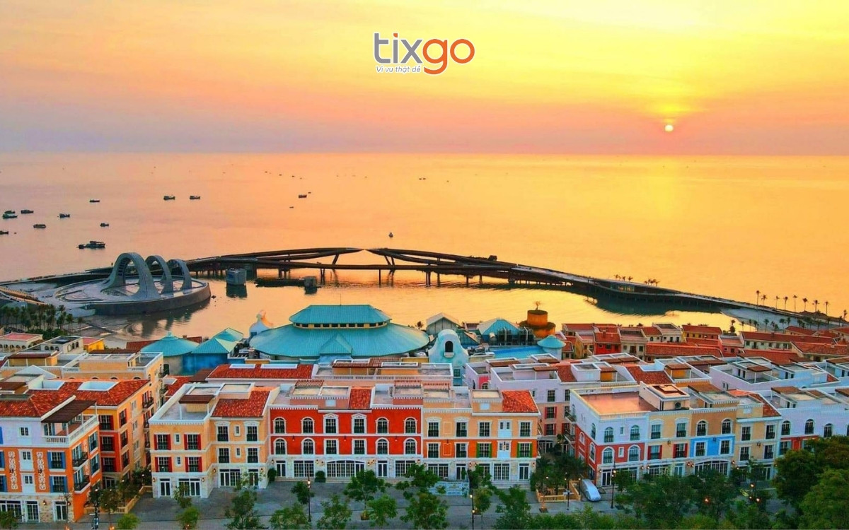 du lịch Phú Quốc tháng 4 Ánh hoàng hôn tháng 4 ở Phú Quốc rực rỡ những không quá gắt