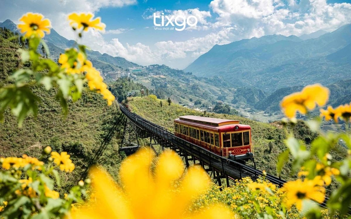 Trải nghiệm Tàu hỏa Mường Hoa khi du lịch Sapa 4 ngày 3 đêm