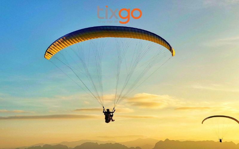 Cảm giác lần đầu trải nghiệm dù lượn Đà Nẵng Cảm giác lần đầu trải nghiệm dù lượn Đà Nẵng