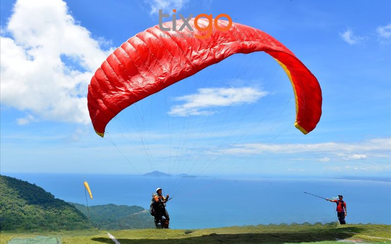 Sơn Trà - Địa điểm bay lý tưởng cho bộ môn dù lượn Đà Nẵng Sơn Trà - Địa điểm bay lý tưởng cho bộ môn dù lượn Đà Nẵng