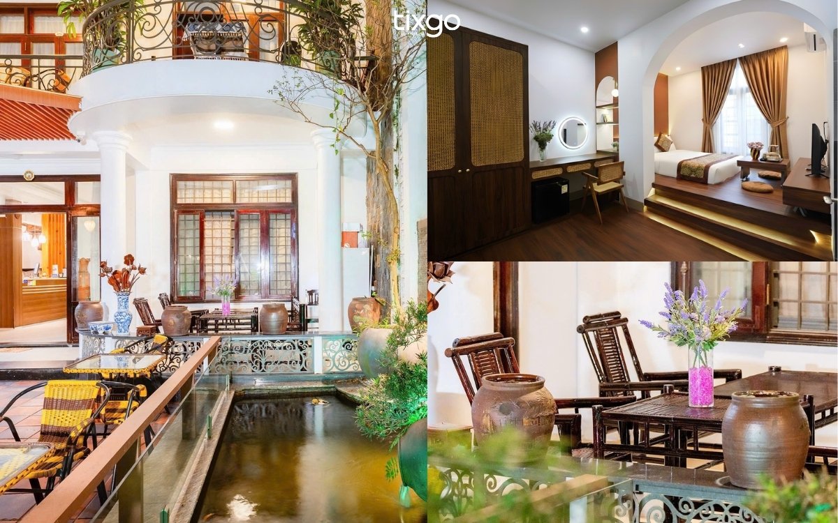 homestay ở huế Nana Homestay & Villa được ví như khu biệt thự sa hoa