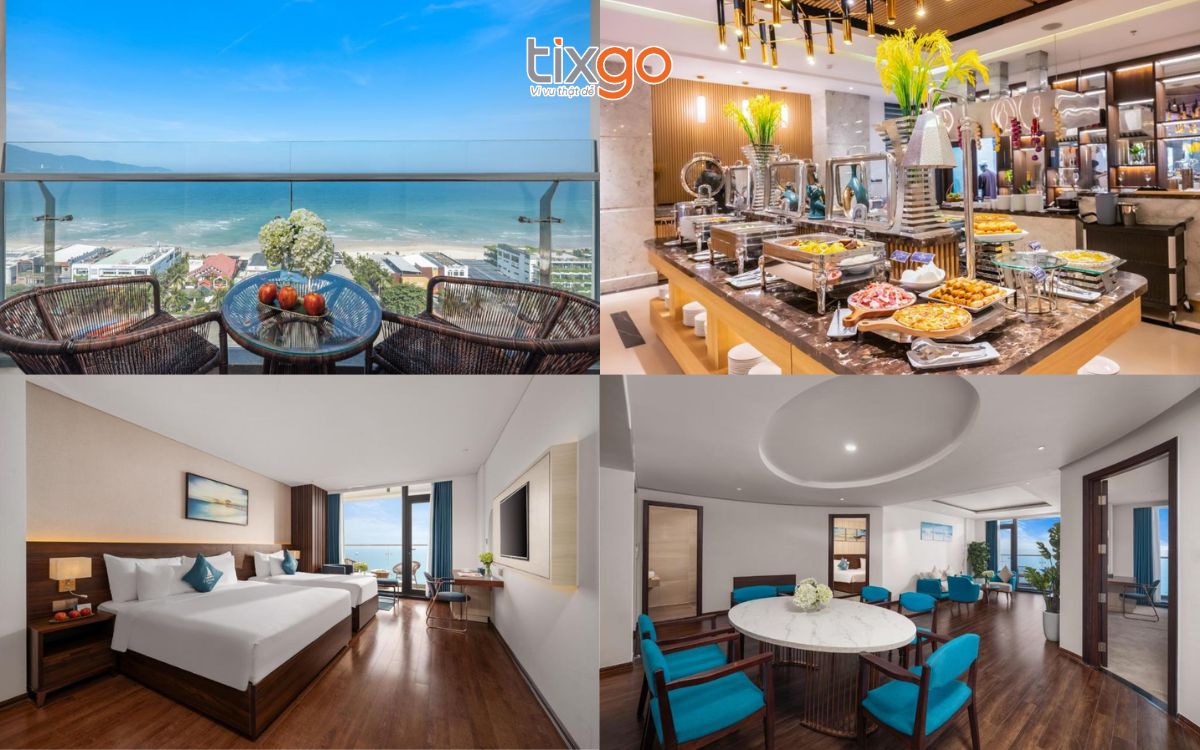 khách sạn 4 sao đà nẵng gần biển Canvas Danang Beach Hotel