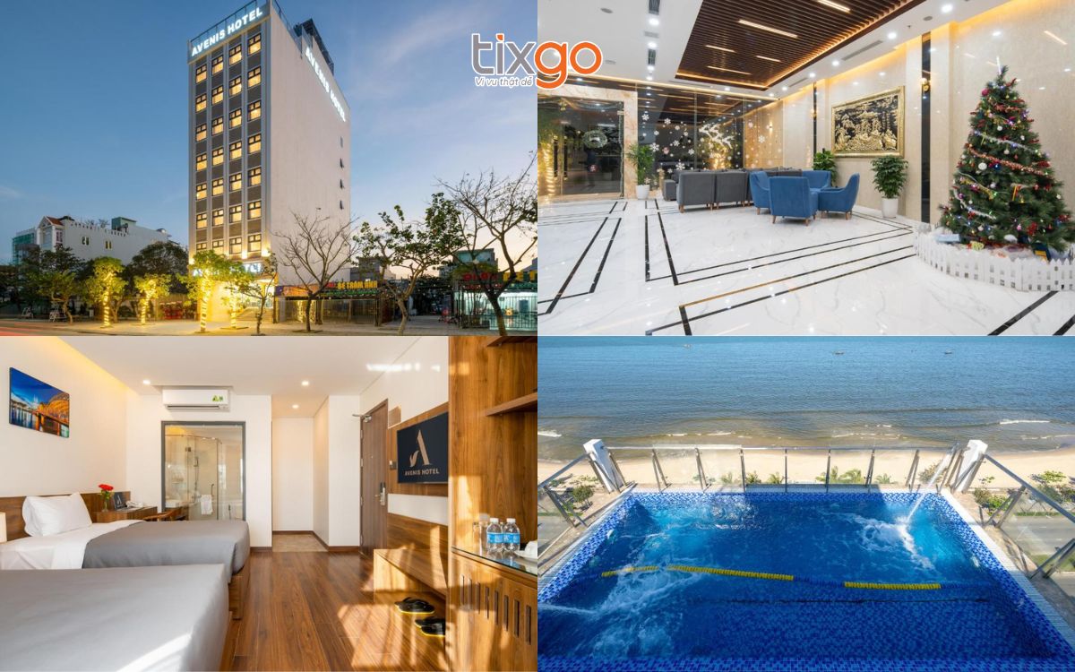 khách sạn 4 sao đà nẵng gần biển Avenis Hotel