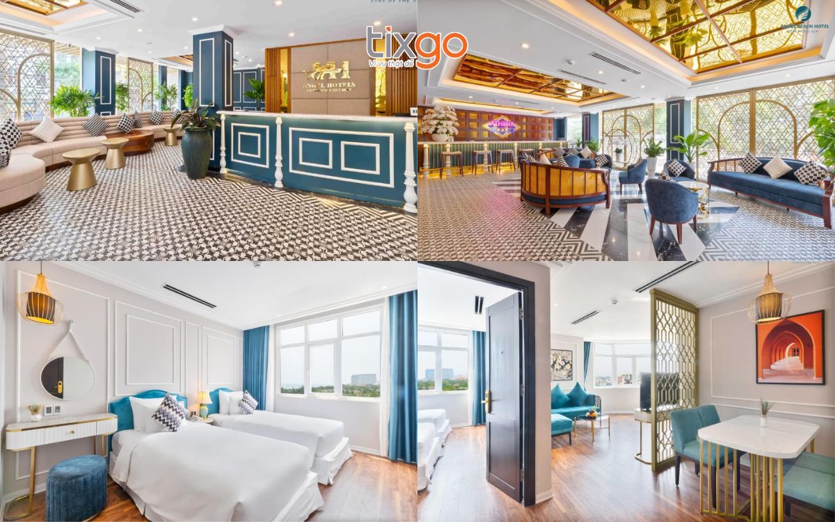 khách sạn 4 sao đà nẵng gần biển Angel Hotels Beach Danang