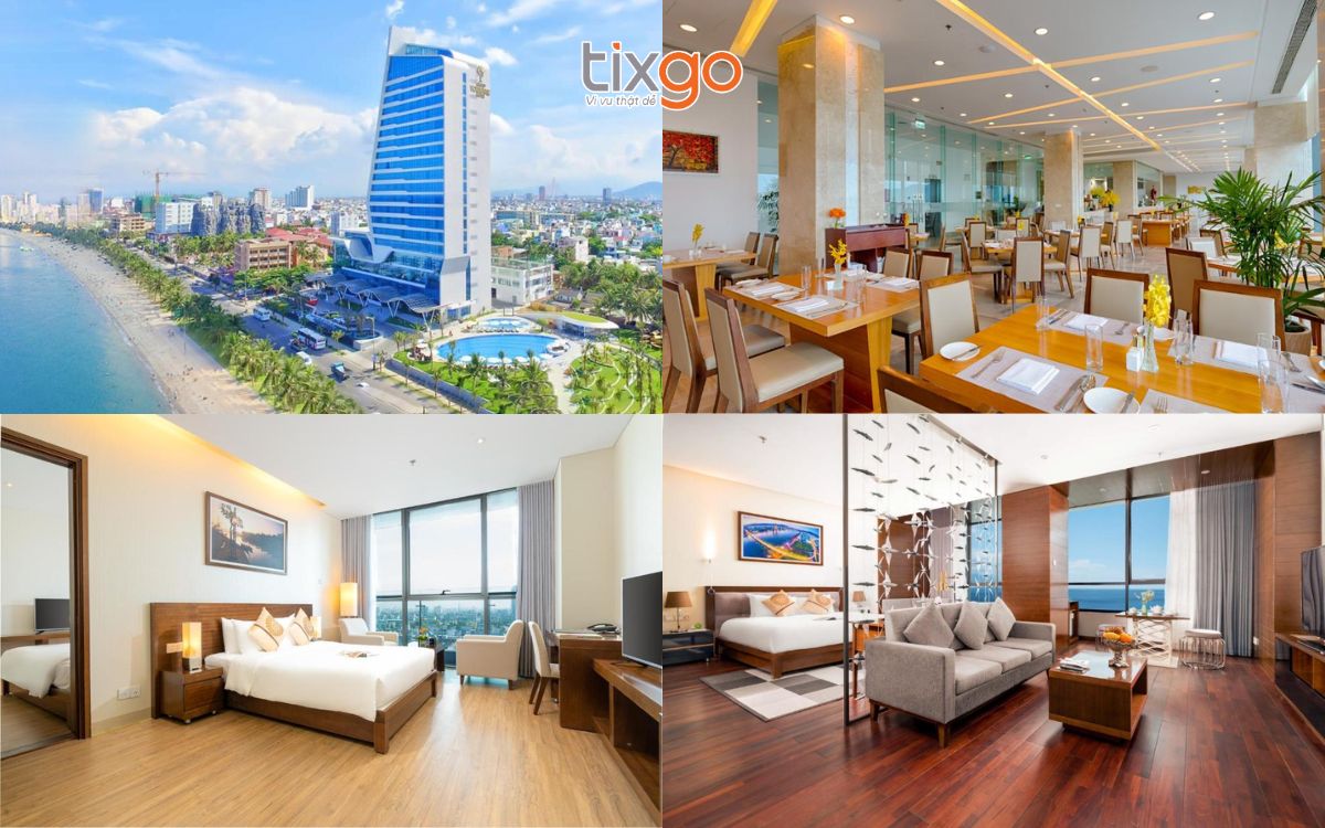 khách sạn 5 sao đà nẵng gần biển Grand Tourane Hotel Danang
