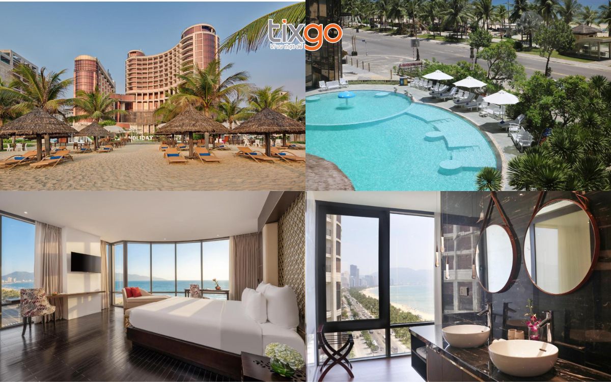 khách sạn 5 sao đà nẵng gần biển Holiday Beach Hotel Danang
