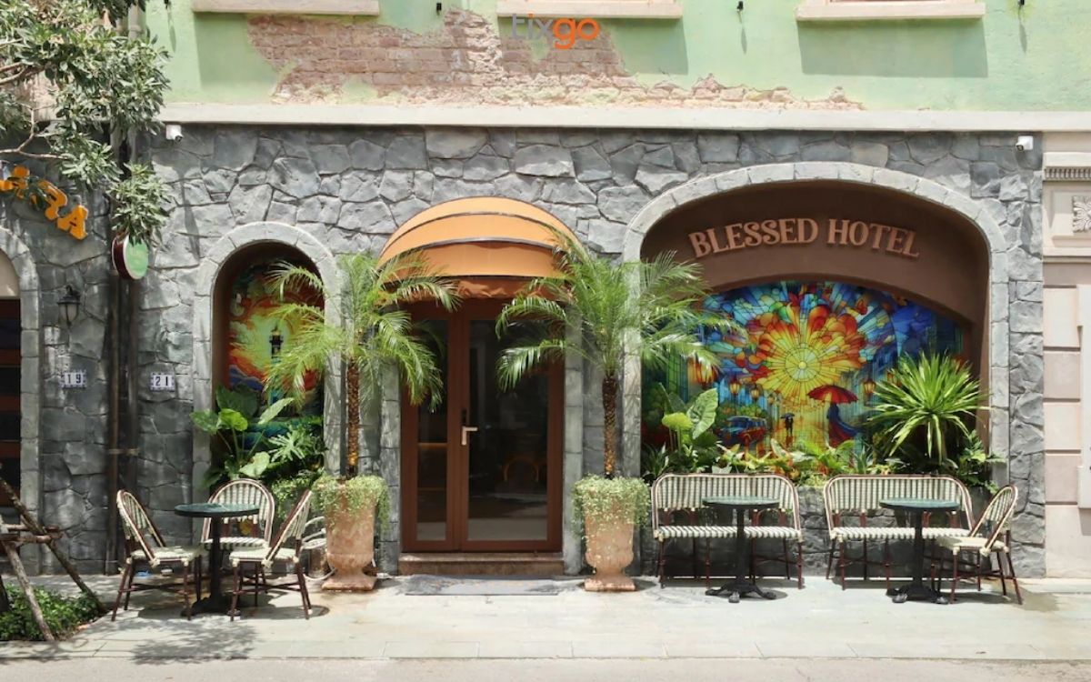 Blessed Hotel Phú Quốc là khách sạn mang đậm phong cách kiến trúc châu Âu
