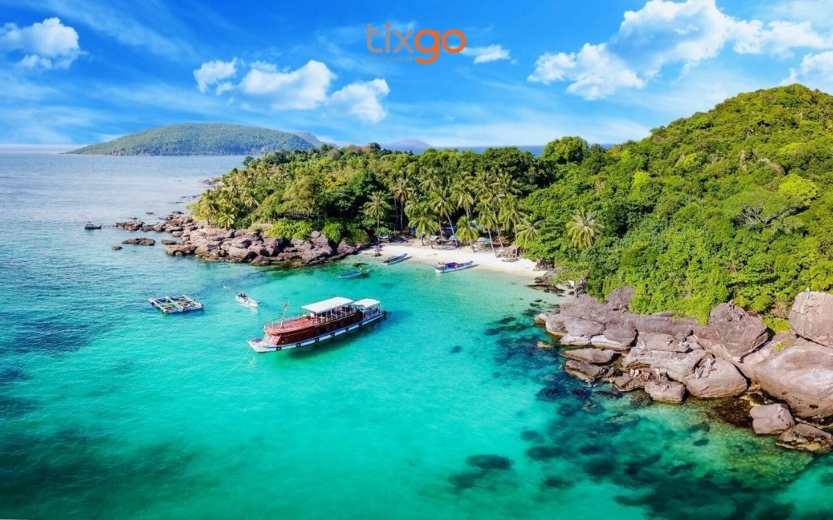 khách sạn Sunworld Phú Quốc Nam đảo Phú Quốc với các bãi tắm và hòn đảo tuyệt đẹp