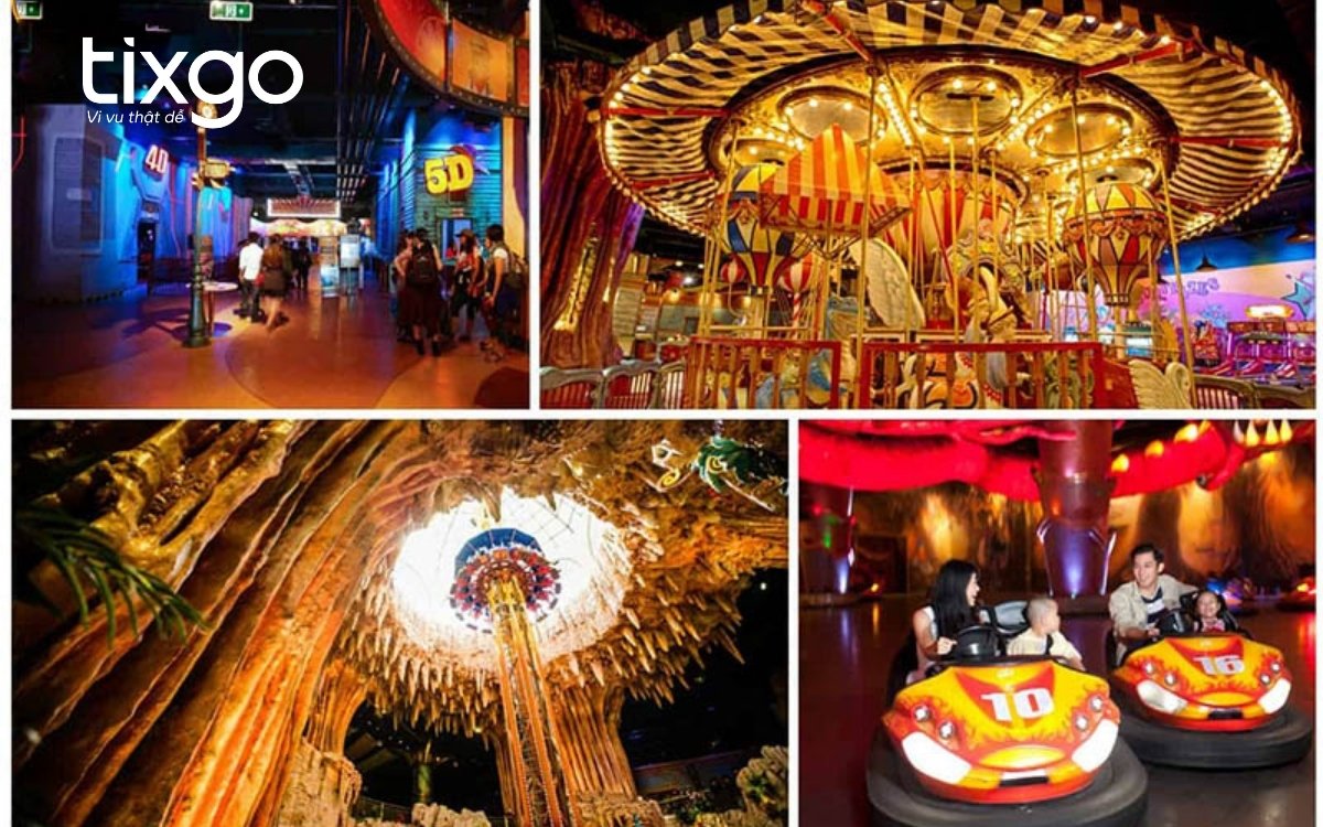 Vui chơi Fantasy Park tại Sun World Bà Nà Hills Vui chơi Fantasy Park tại Sun World Bà Nà Hills