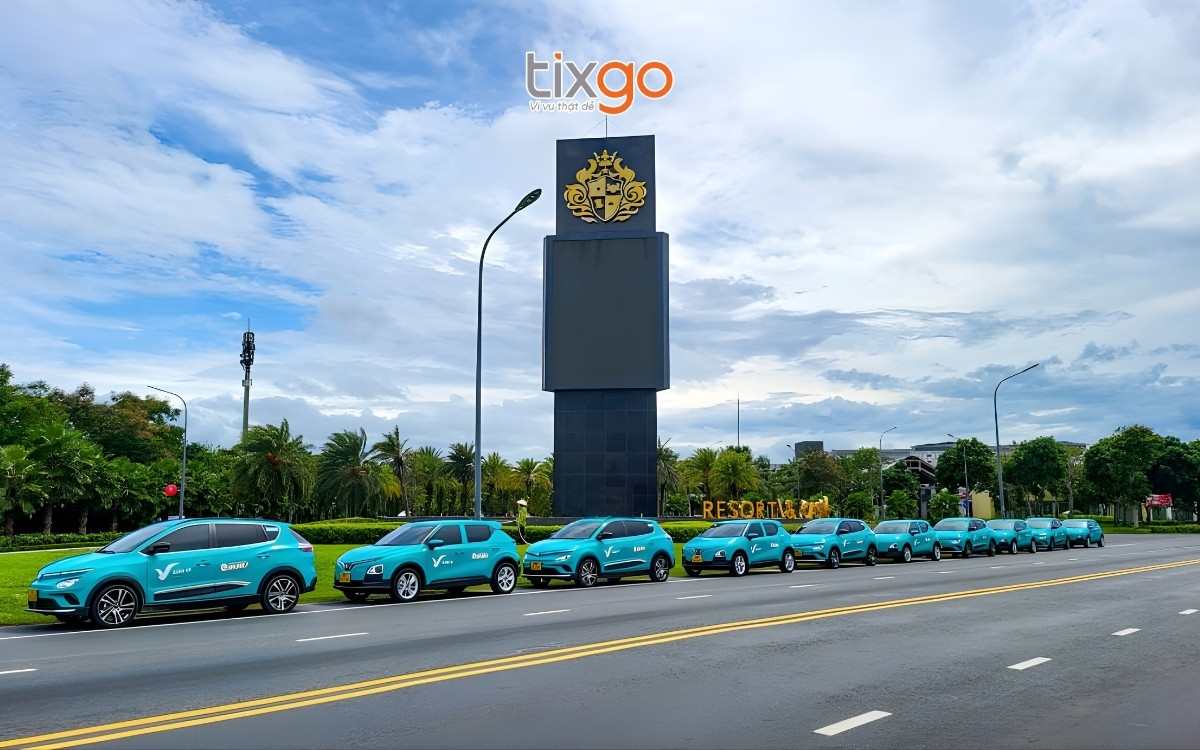Xe Taxi và xe điện là phương tiện đi lại ở Phú Quốc tiện lợi nhất