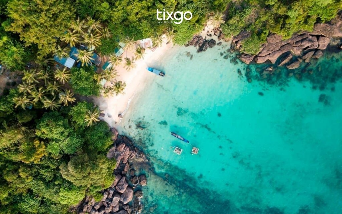 Tour 4 đảo Phú Quốc bằng cano và hoạt động lặn ngắm san hô