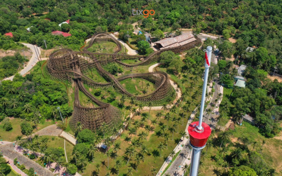 Làng Exotica và những trò chơi cảm giác mạnh nổi bật làng exotica