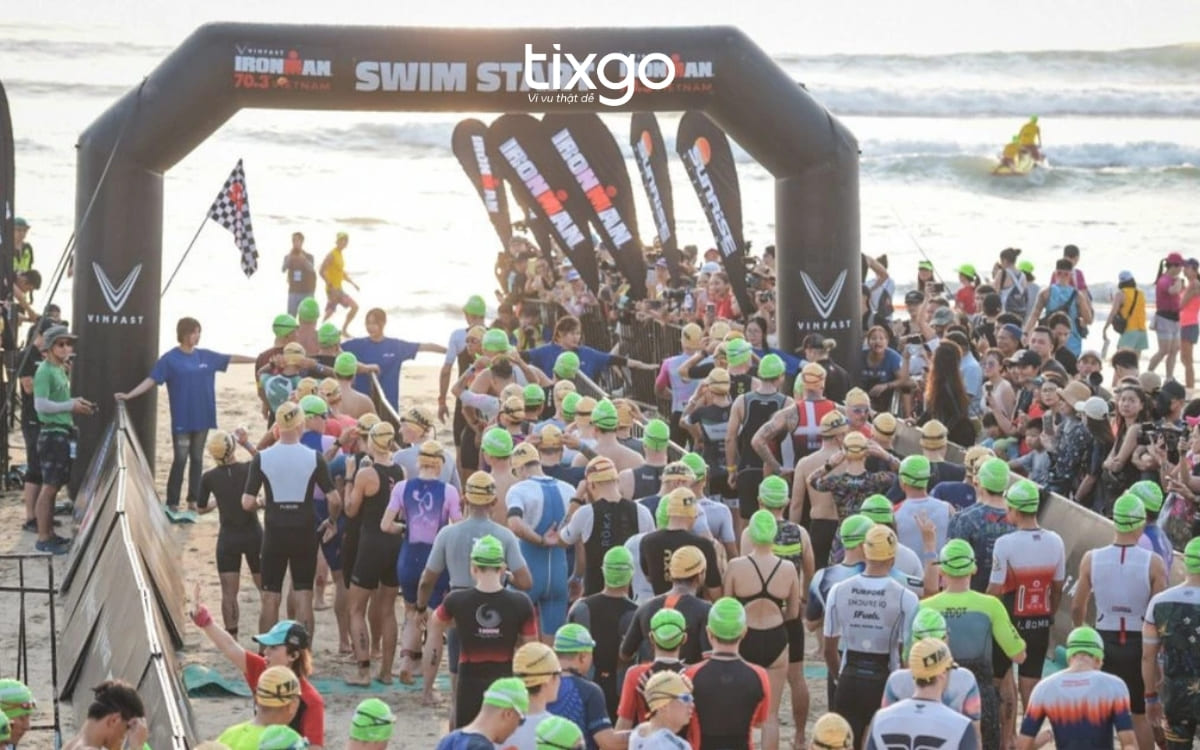IRONMAN 70.3 Việt Nam là một trong những lễ hội ở Đà Nẵng