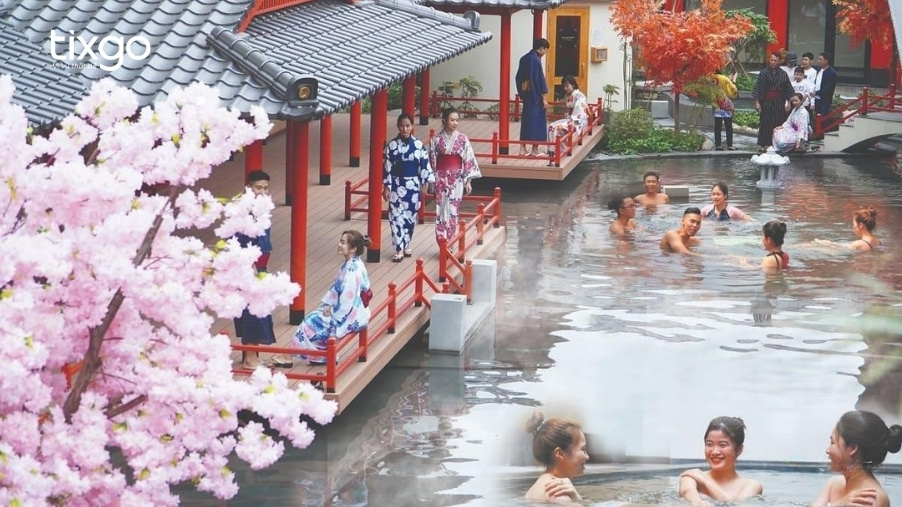 Mikazuki Water Park 365 là công viên nước nóng trong nhà đầu tiên tại Việt Nam