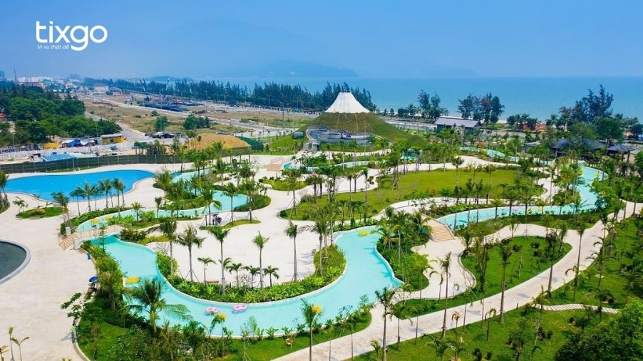 Mikazuki Water Park 365 mang đến không gian ngoài trời "chuẩn Nhật"
