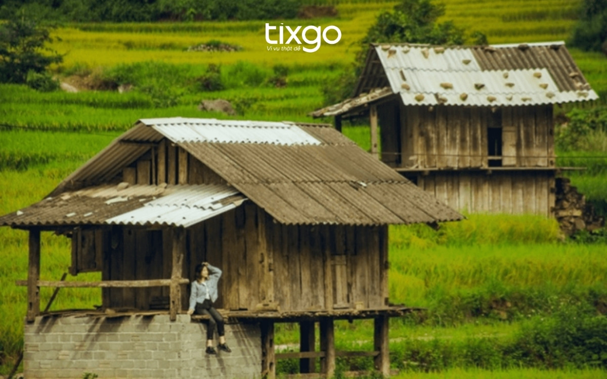 Kiến trúc tại bản Nậm Cang