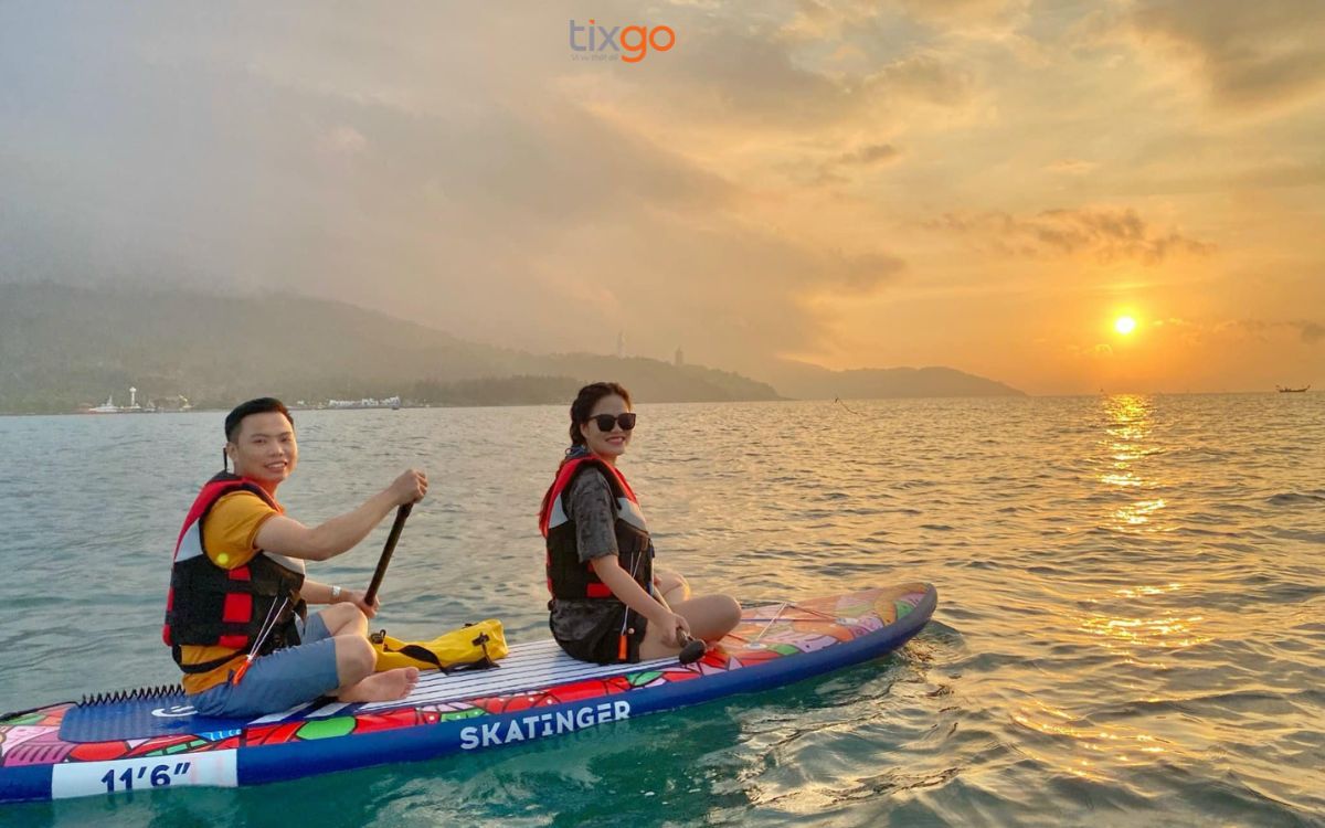 Ngắm bình minh ở Đà Nẵng với hoạt động chèo SUP Ngắm bình minh ở Đà Nẵng với hoạt động chèo SUP