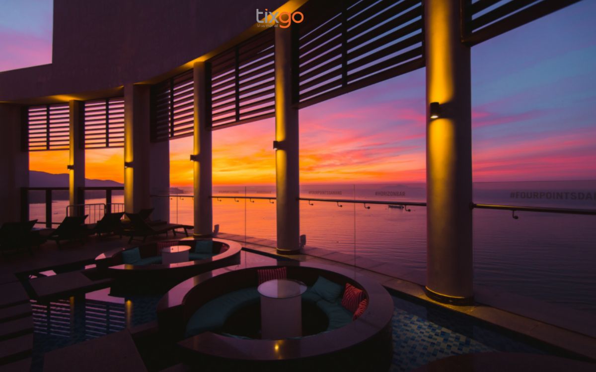 Ngắm hoàng hôn ở Đà Nẵng ở các quán cà phê rooftop
