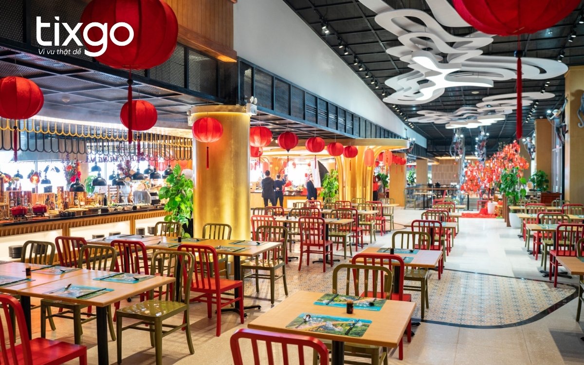 Taiga - Nhà hàng buffet Bà Nà Hills chuyên ẩm thực Việt Taiga - Nhà hàng buffet Bà Nà Hills chuyên ẩm thực Việt