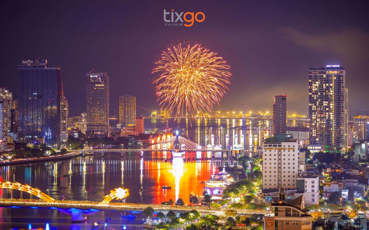 pháo hoa tết dương lịch 2026 đà nẵng
