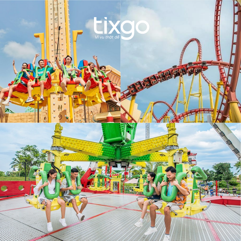 Đa dạng trò chơi tại khu vui chơi giải trí VinWonders Cửa Hội Đa dạng trò chơi tại khu vui chơi giải trí VinWonders Cửa Hội