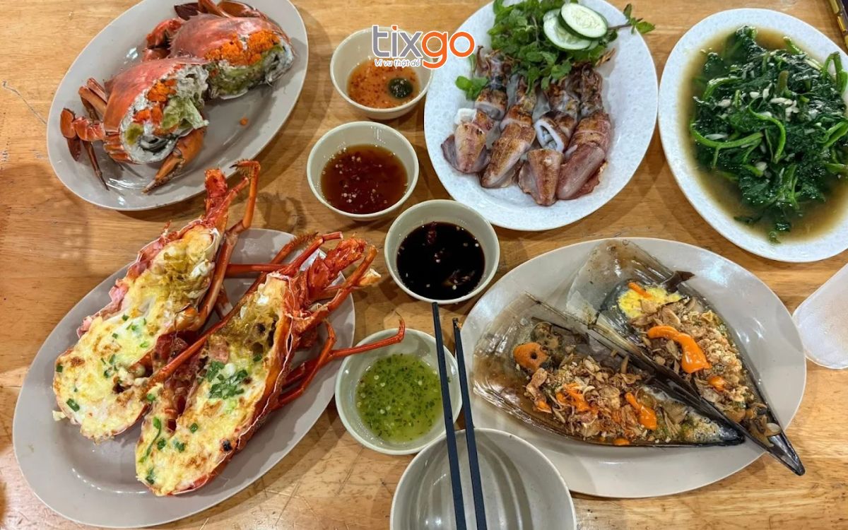 quán hải sản ngon ở sơn trà đà nẵng Hải sản Bà Rô là quán hải sản Sơn Trà ngon - bổ - rẻ