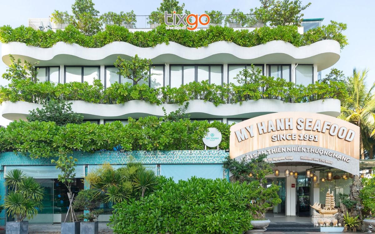 quán hải sản ngon ở sơn trà đà nẵng My Hanh Seafood là nhà hàng hải sản có 35 năm hoạt động