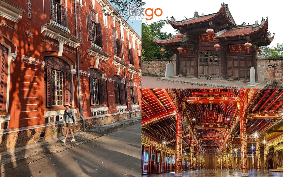 quốc học huế Ý nghĩa của màu đỏ trong công trình Quốc Học Huế