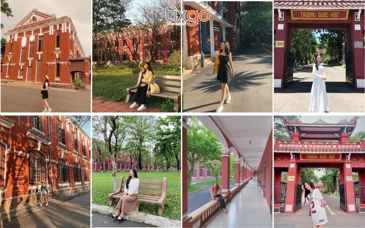 quốc học huế Check-in tại trường Quốc Học Huế