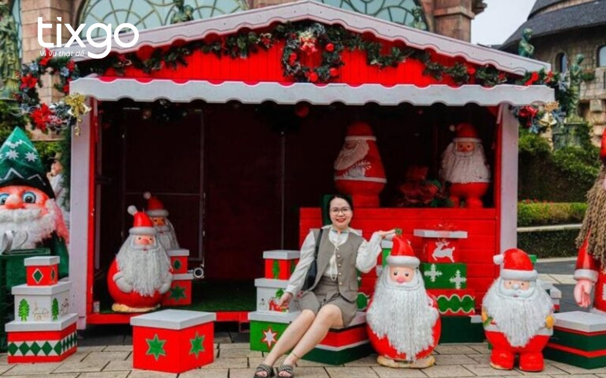 Sống ảo tại Bà Nà Hills với Quảng trường Noel Sống ảo tại Bà Nà Hills với Quảng trường Noel